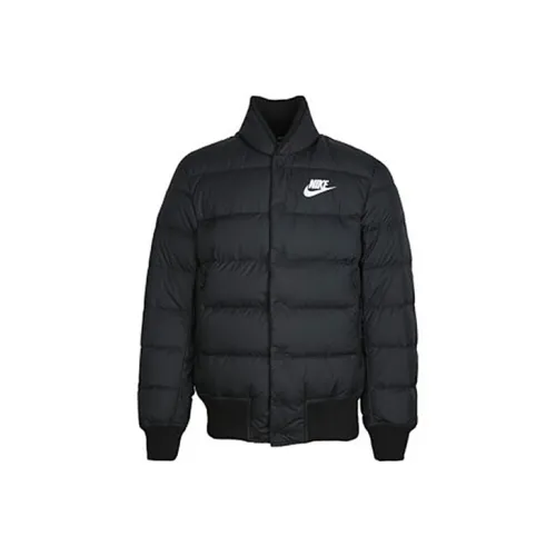 Nike Пуховик Зимний Мужской Черный