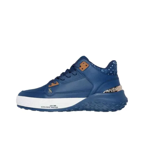 SNOOP DOGG x Skechers MID Беговые кроссовки Мужской Синий