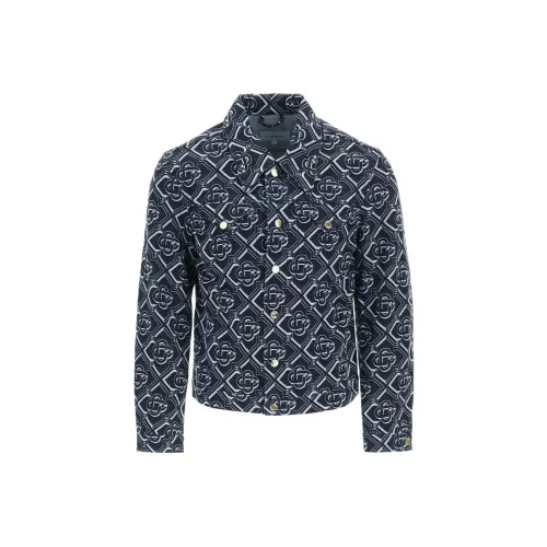 CASABLANCA Синий Мужской Джинсовые Куртки