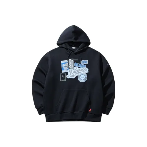 ANTA Basketball Collection Толстовка Унисекс Основной черный