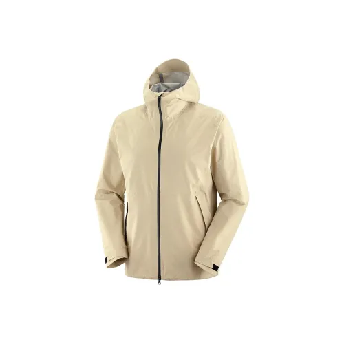SALOMON OUTERPATH 2,5L WPJKT Куртки Пальто Мужской Белый Перец