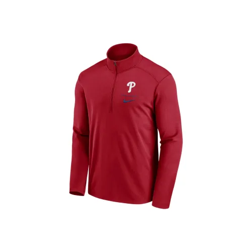 nike Philadelphia Phillies Franchise Pacer Куртки Пальто Мужской Красный