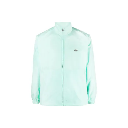 adidas originals Wales Bonner Adicolor Lock Up Мятно-зеленый Унисекс Куртки