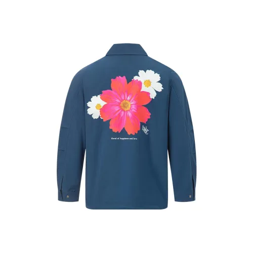 LINING Луна Морской Синий Унисекс Куртки