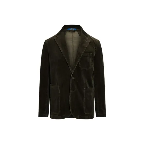 Polo Ralph Lauren FW23 Бизнес-костюм Куртка Мужская Зеленая