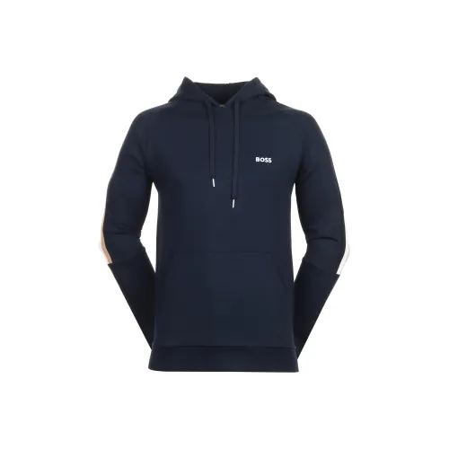 Hugo Boss Свитшот Мужской Темно-синий