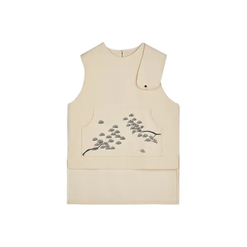 Cheng Jin Yi Bureau Жилет Унисекс Экрю