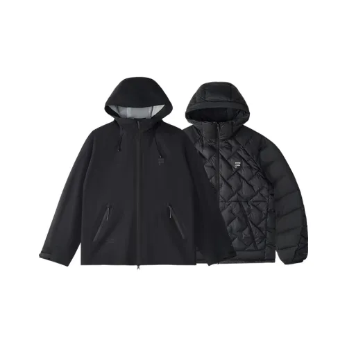FILA FUSION URBAN TECH Пуховик Мужской Глубокий Черный