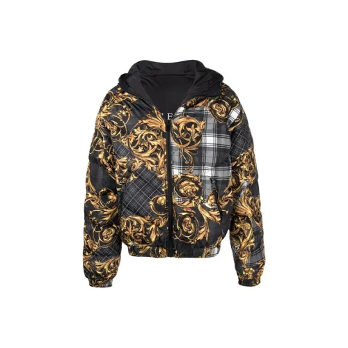 VERSACE JEANS COUTURE Пуховик Мужской Черный