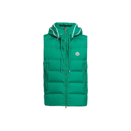 Moncler Зеленый Унисекс Жилеты