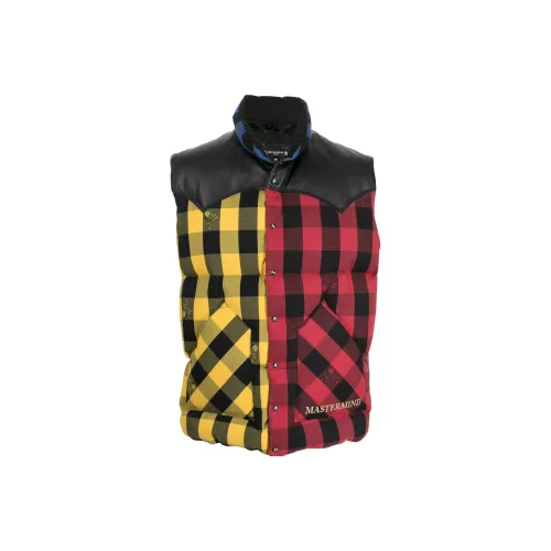 Mastermind JAPAN Red Men's Gilets Mastermind JAPAN Красный Мужские Жилеты