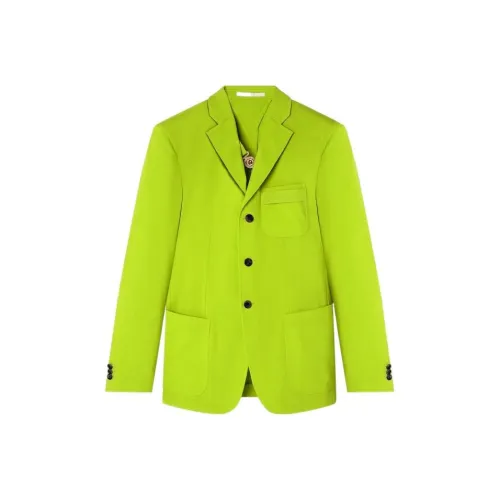 VERSACE Неоновый зеленый Мужской Деловые костюмы