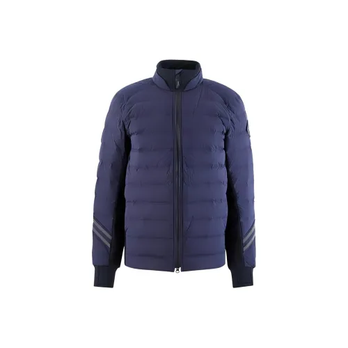 Canada Goose Black Mark Темно-синий Мужские Пуховики