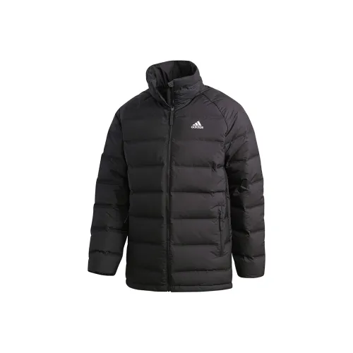 Adidas Helionic Пуховик Зимний Мужской Черный