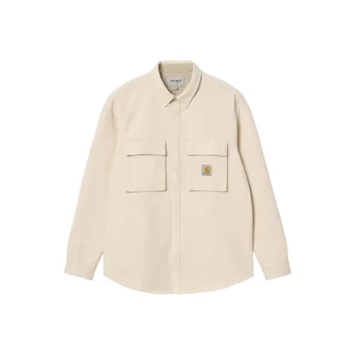 Carhartt WIP Экрю Мужские Джинсовые Куртки