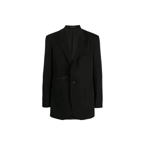 Yohji Yamamoto Черные Мужские Деловые Костюмы