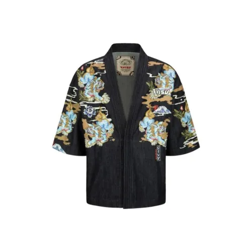 EVISU Denim Jacket Men's Denim Blue