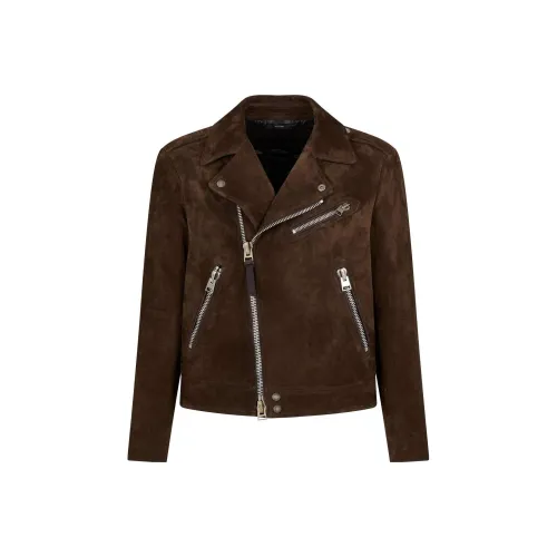 TOM FORD Шоколад Мужские Куртки