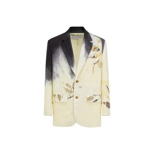 Feng Chen Wang SS24 Бизнес-костюм унисекс белый