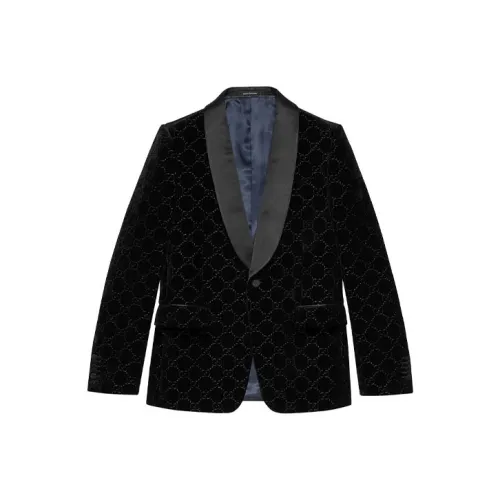 GUCCI Черный Мужской Деловой Костюм