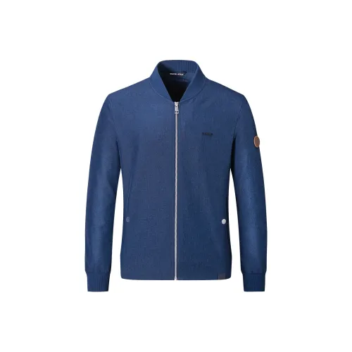 SEPTWOLVES Куртки и Пальто Мужской Темно-Синий