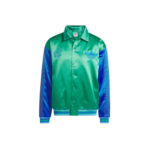 Adidas Originals HYC Bomber Куртка Куртки Пальто Унисекс Легкий Газон Зеленый