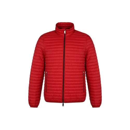 EMPORIO ARMANI Пуховик Мужской Красный