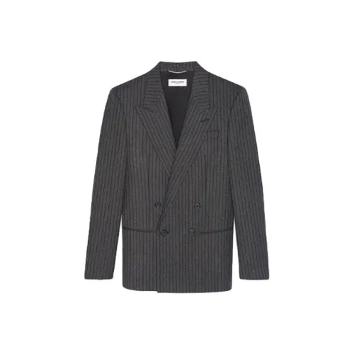 SAINT LAURENT Бизнес-костюм пальто мужской