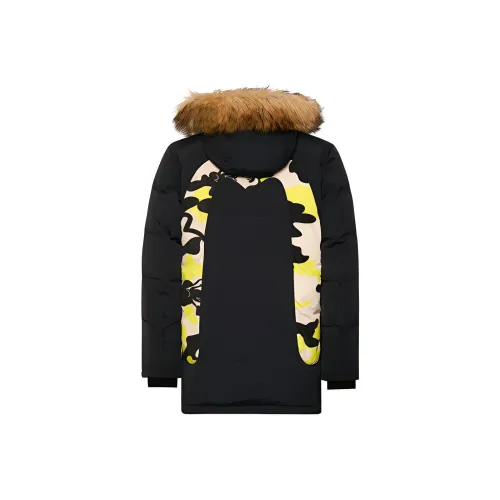 EVISU Пуховик Зимний Мужской Черный