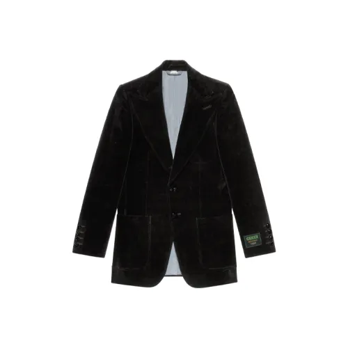 GUCCI Бизнес-костюм пальто мужской черный