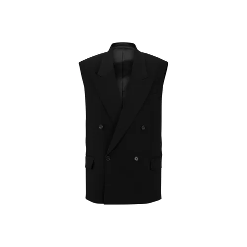 Hugo Boss Мужские черные жилеты