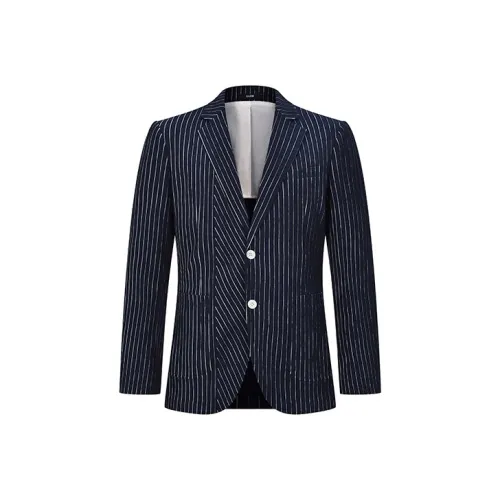 RARE Синий Мужской Деловые костюмы