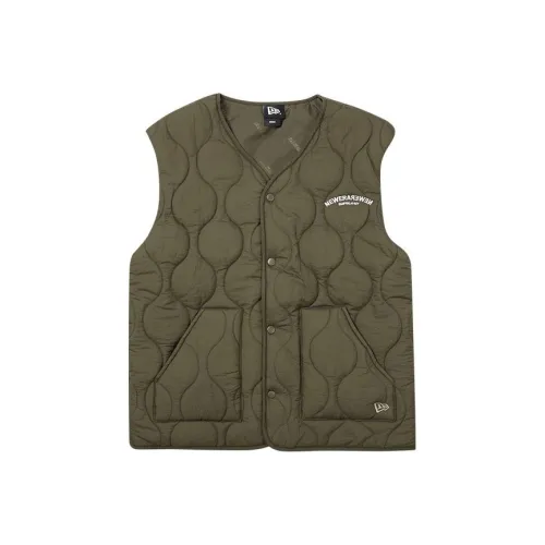 New Era Армейский зеленый Унисекс Жилеты