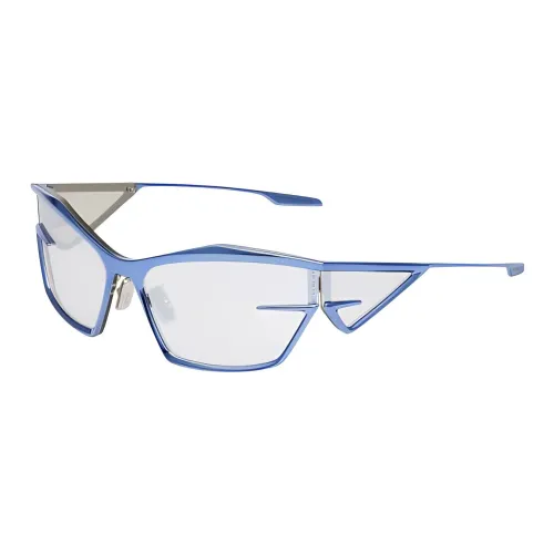 GIVENCHY Металл Полиамид Нерегулярная форма Солнцезащитные очки Унисекс Синий