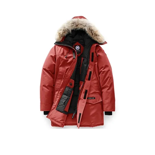 Canada Goose пуховик PARKA пальто Fusion форма EDITION мужской кленовый лист красный