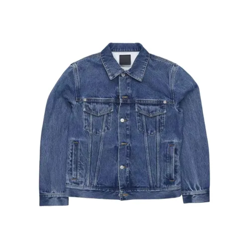 GIVENCHY SS23 Denim Jacket Men's Indigo