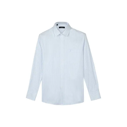 NAUTICA TAILORED Синий Мужская Рубашка