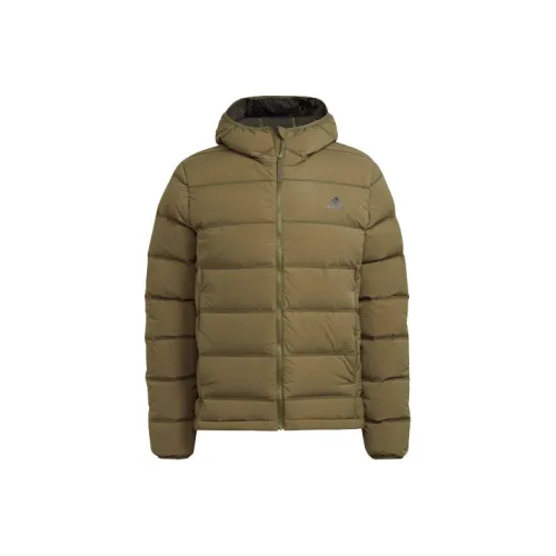 Adidas Helionic Пуховик Мужской Зеленый