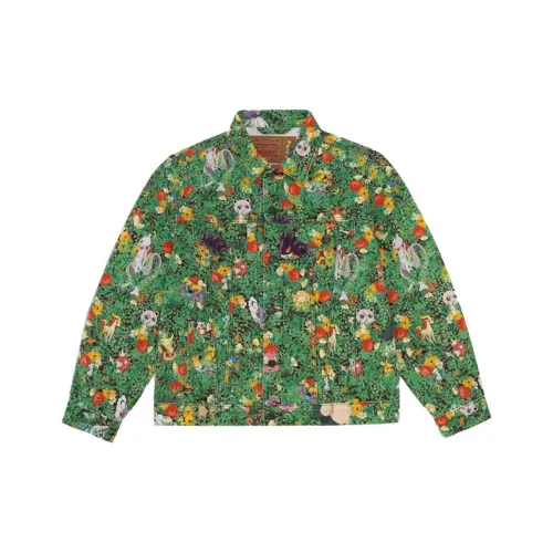 Levis Многоцветные Мужские Джинсовые Куртки