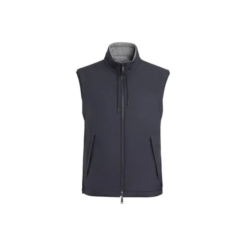 Ermenegildo Zegna Серый Мужской Жилеты