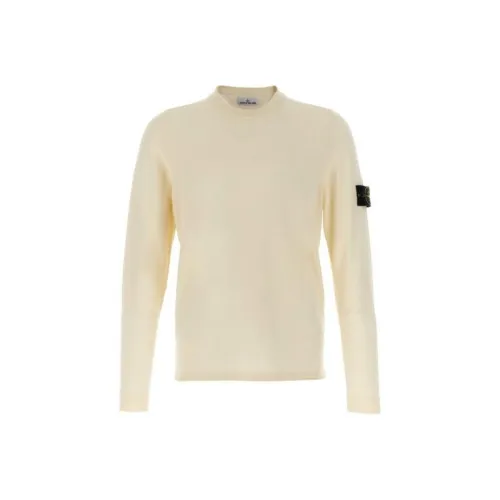 STONE ISLAND SS25 Толстовка Мужской Экрю