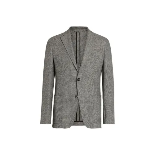 Ermenegildo Zegna Серый Мужской Деловой костюм