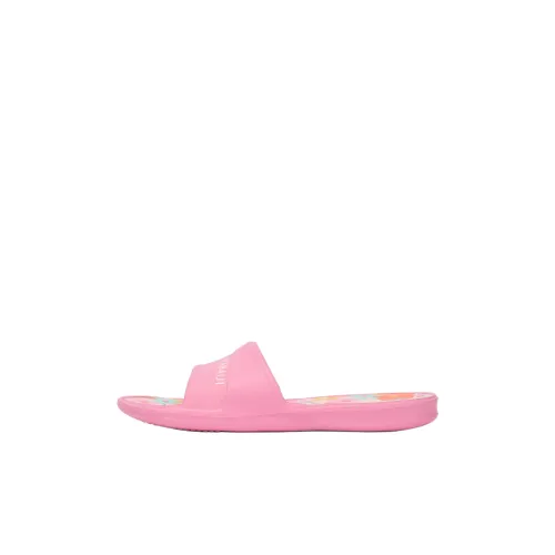 DECATHLON Противоскользящие анти-KICK низкие тапочки для детей дома светло-розовые детские