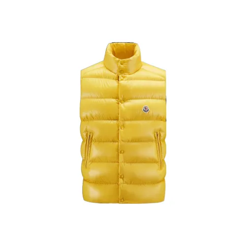 Moncler Tibb Series FW22 Жилет Мужской Желтый
