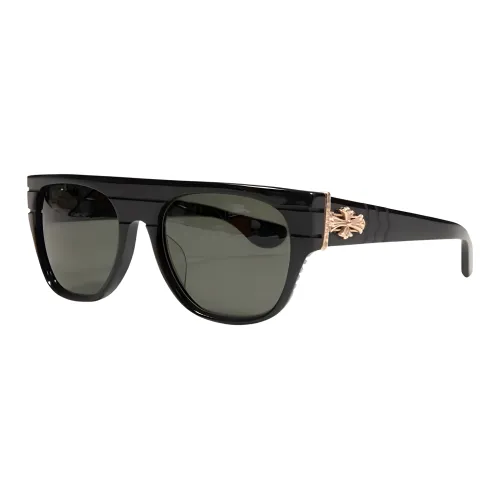 Chrome Hearts Butterfly Солнцезащитные очки Мужские Черные