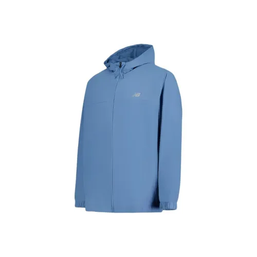 New Balance NB Куртки и Пальто Мужской Бледный EGRET Синий