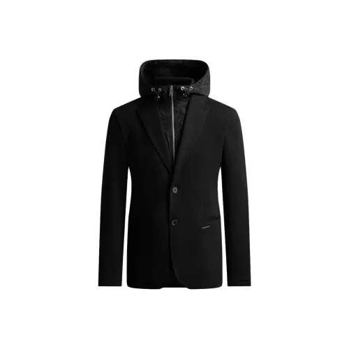 ARMANI EXCHANGE Черные Мужские Деловые Костюмы
