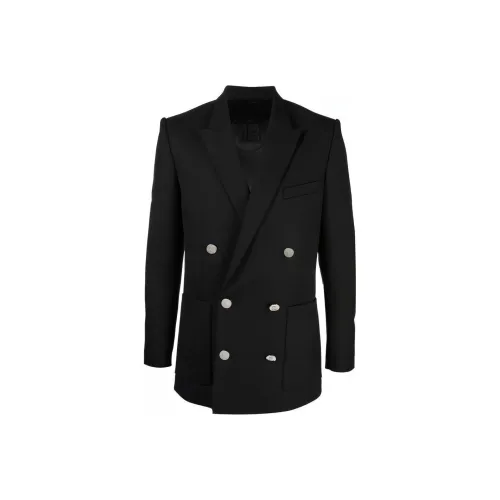 BALMAIN Черные Мужские Деловые Костюмы