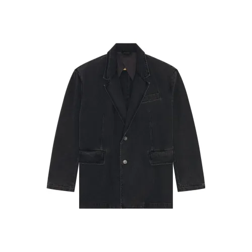 DIESEL Черные Мужские Джинсовые Куртки