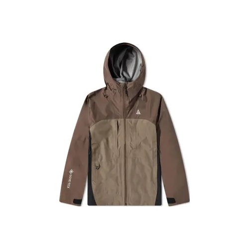 Nike Водонепроницаемый Ветровка Мужской Оливково-серый